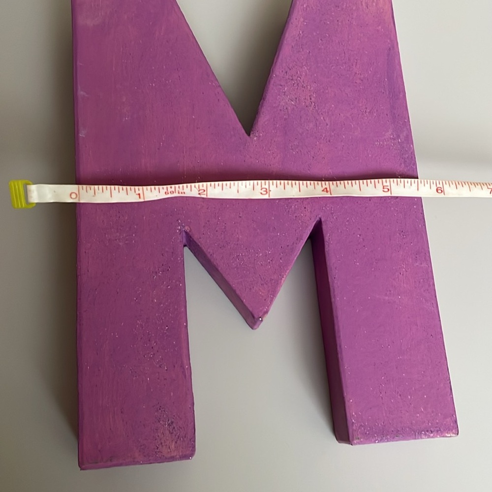 M block letter - Picture 7 of 7